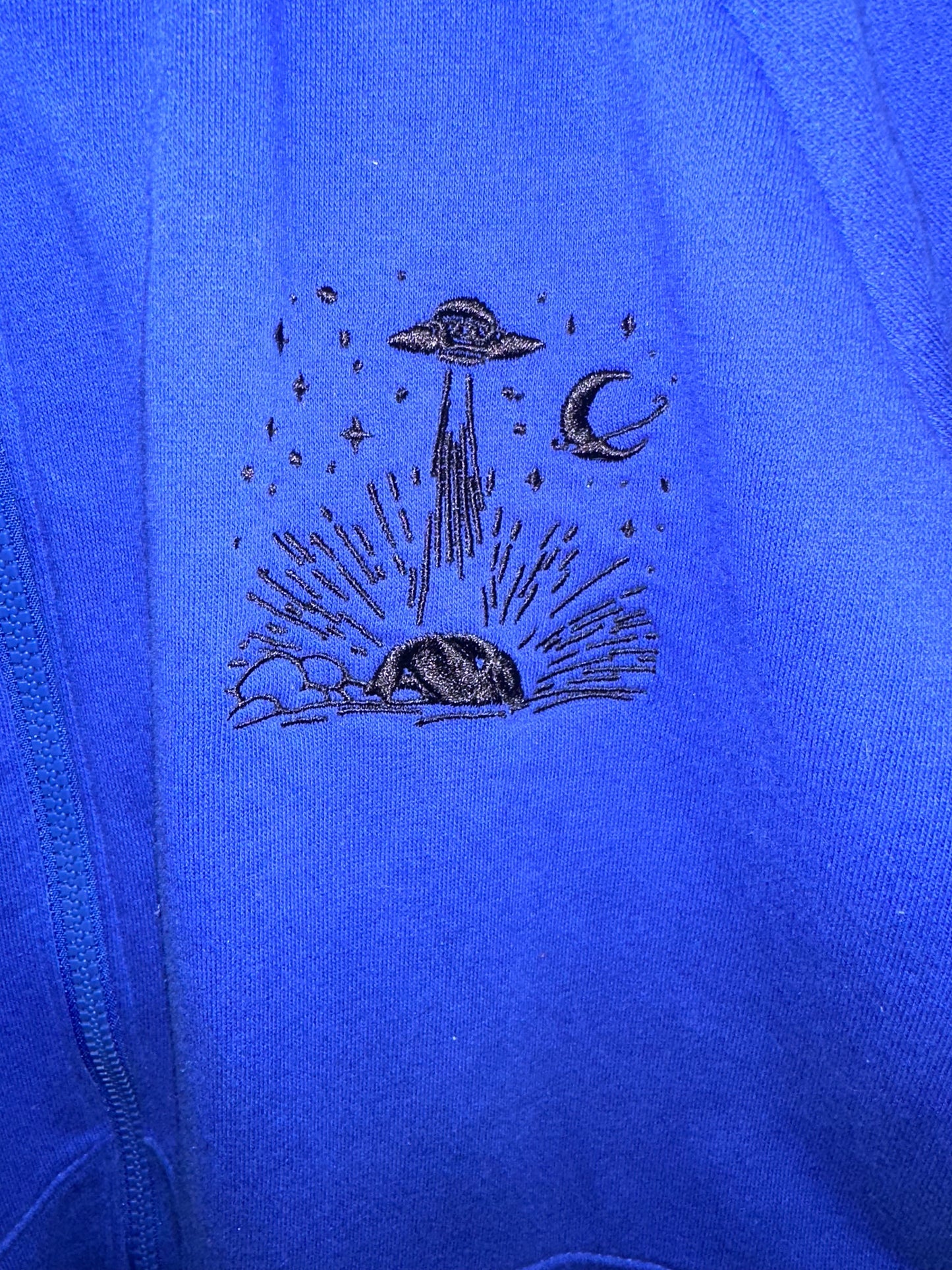 Embroidered sweater