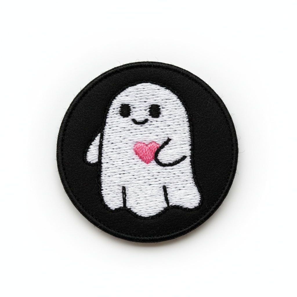Ghost Embroidered Patch